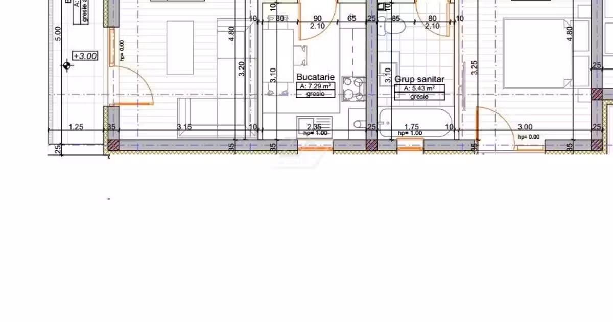 Apartament de vânzare cu 2 camere, mobilat în zona Braytim, Timișoara