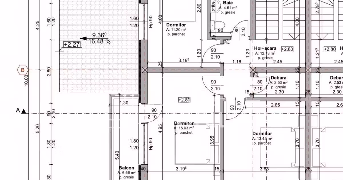 Duplex de vânzare cu 4 camere în zona Arhitecților - Calea Cisnădiei, Sibiu