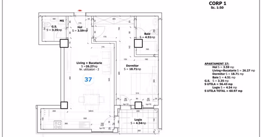 Apartament Otopeni