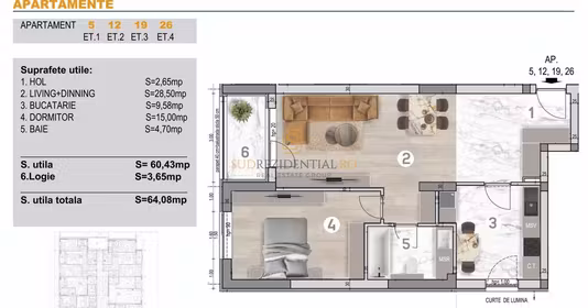 Apartament Brâncoveanu