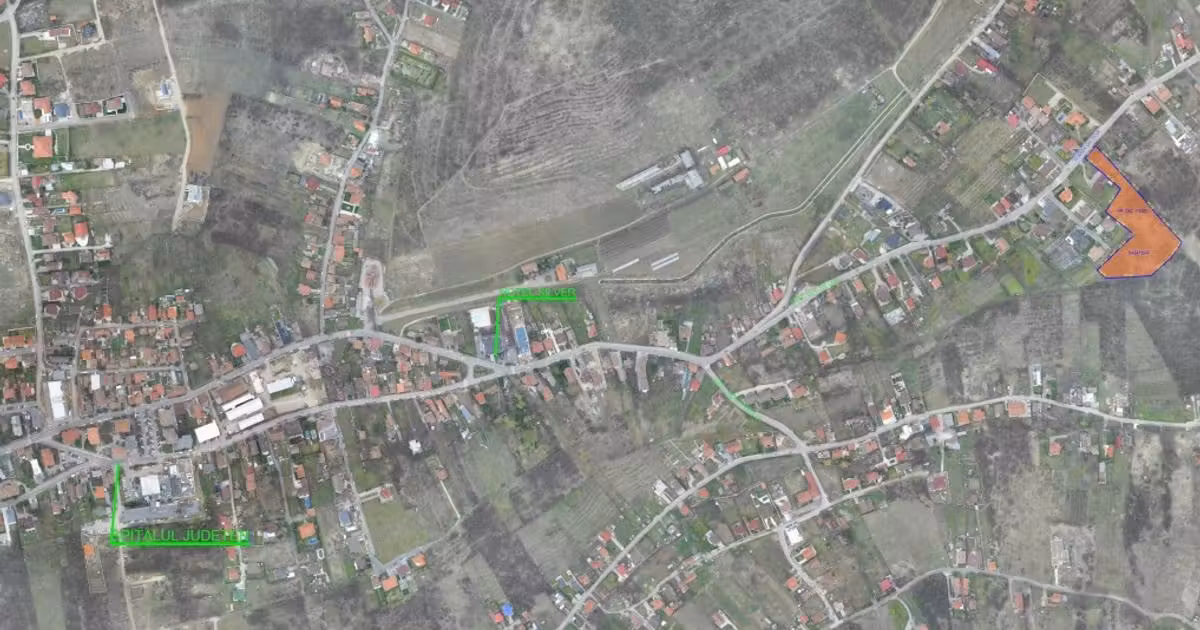 Teren Construcții intravilan de vânzare de 9475 mp, în zona Dealuri Oradea, Oradea