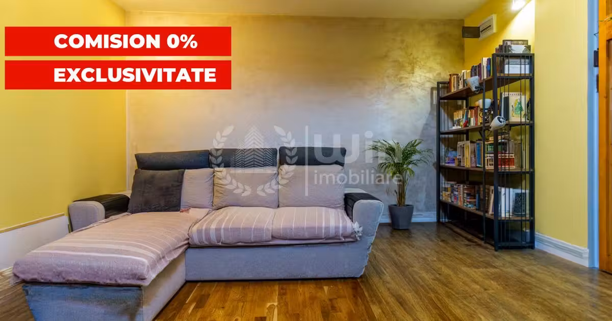 Apartament de vânzare cu 3 camere, mobilat în zona Borhanci, Cluj-Napoca