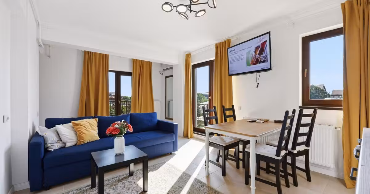 Apartament de vânzare cu 2 camere, mobilat în zona Bucureștii Noi, Sector 1