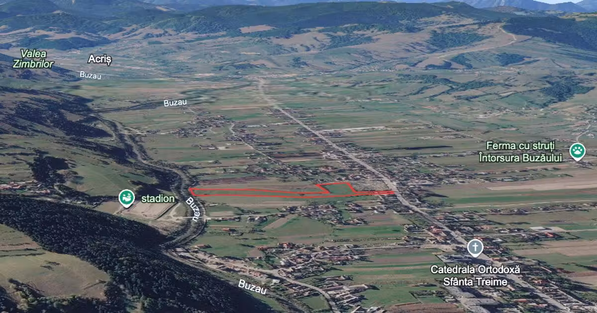 Teren Construcții intravilan de vânzare de 22631 mp, în Întorsura Buzăului
