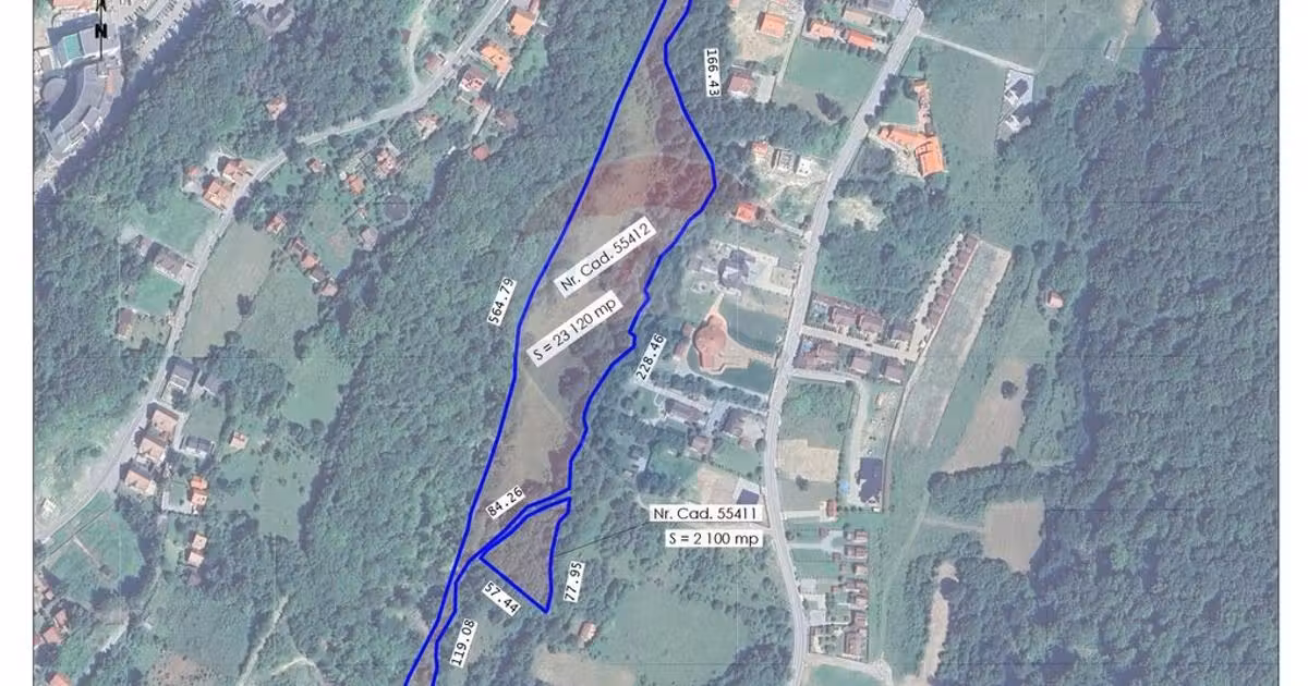 Teren Construcții intravilan de vânzare de 25220 mp, în Sovata
