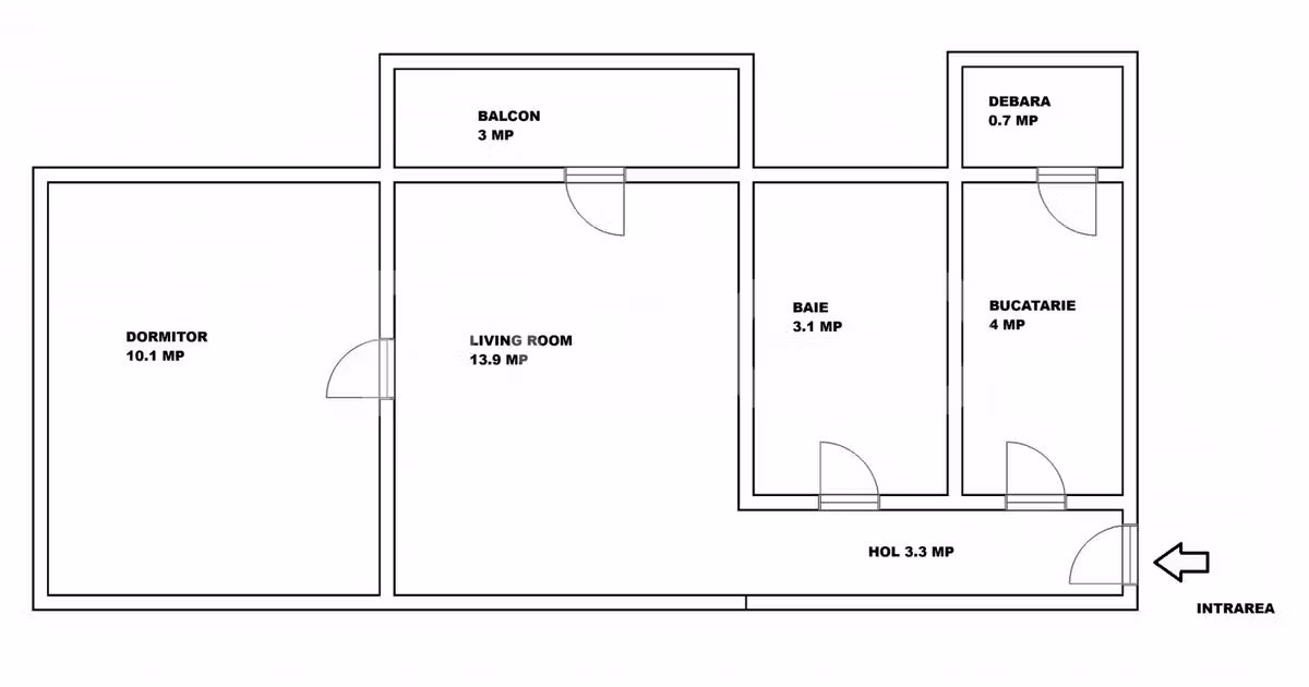Apartament de vânzare cu 2 camere, mobilat în Avrig