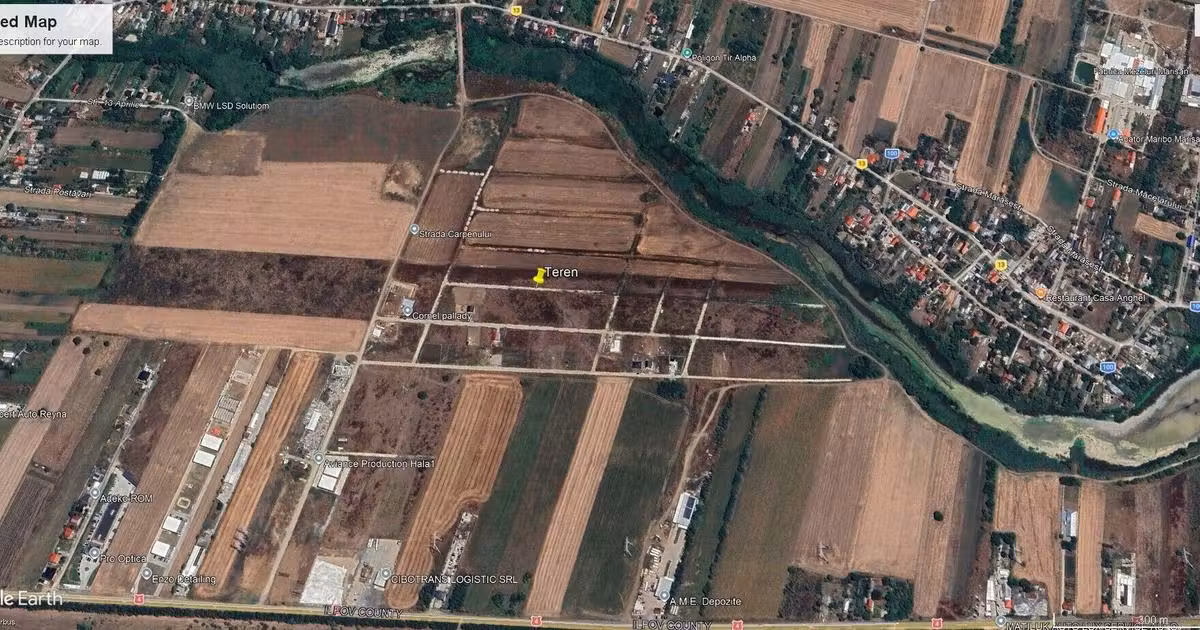 Teren Construcții intravilan de vânzare de 687 mp, în Popești-Leordeni