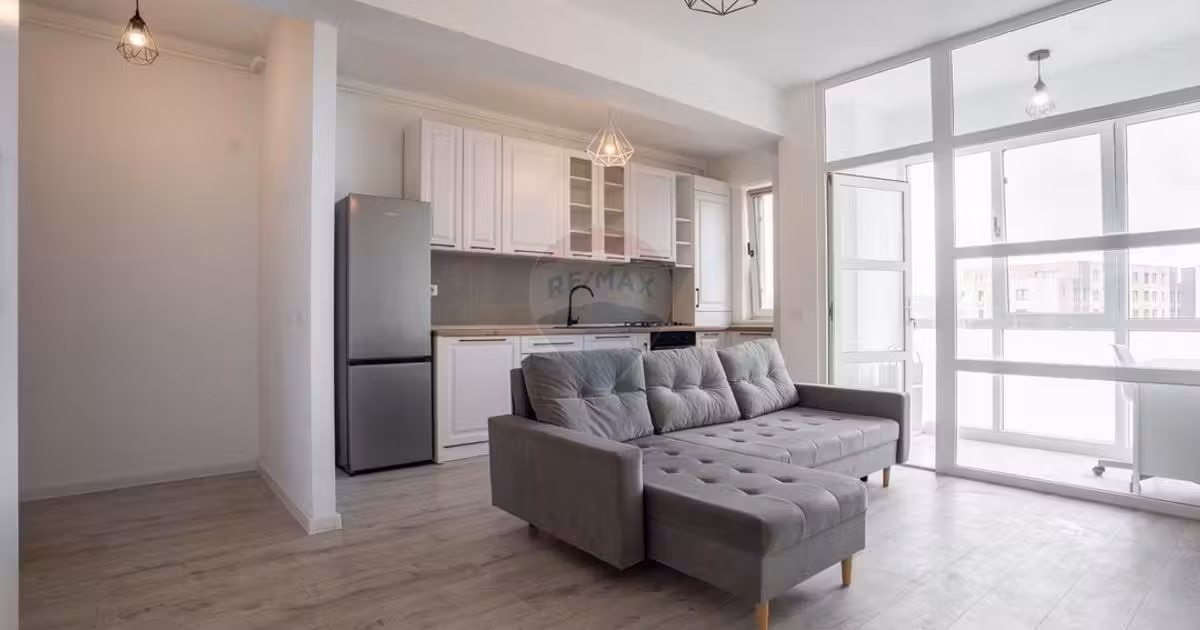 Apartament de vânzare cu 2 camere în Lunca Cetățuii