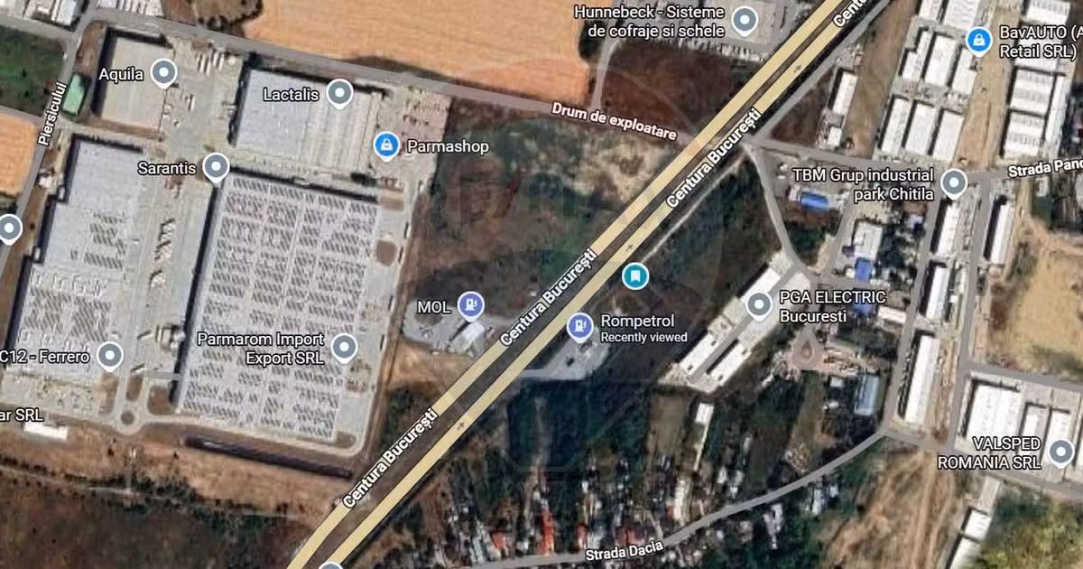 Teren Construcții intravilan de vânzare de 3630 mp, în Chitila