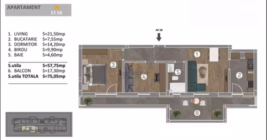 Apartament Berceni