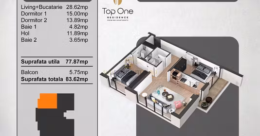 Apartament Cotroceni