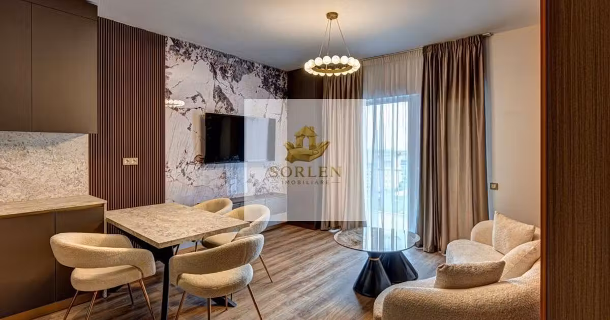 Apartament de vânzare cu 2 camere, mobilat în Florești