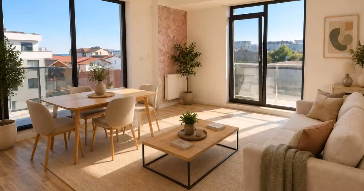 Apartament de vânzare cu 2 camere, mobilat în Mamaia-Sat