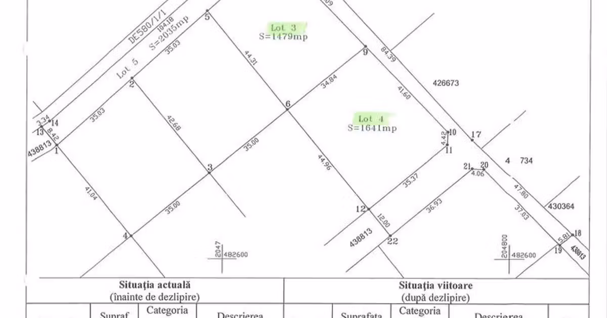 Teren intravilan de vânzare de 1479 mp, în zona Torontalului, Timișoara