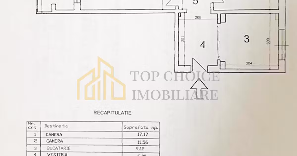 Apartament de vânzare cu 2 camere, mobilat în zona Dorobanți, Sector 1