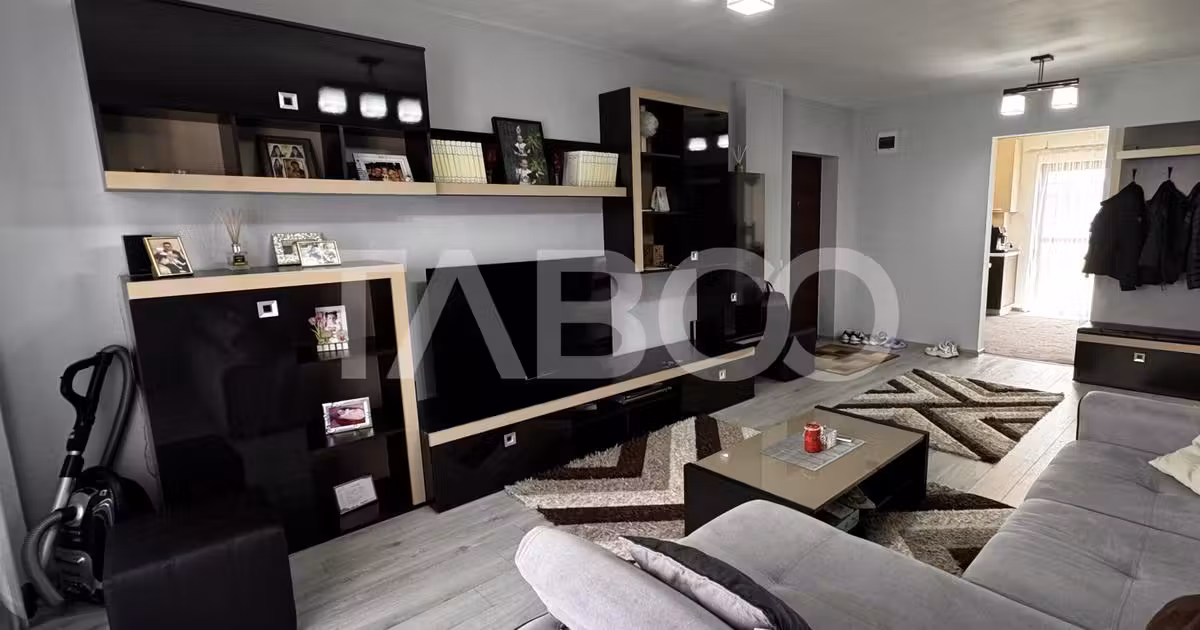 Apartament de vânzare cu 3 camere, mobilat în zona Mihai Viteazul, Sibiu