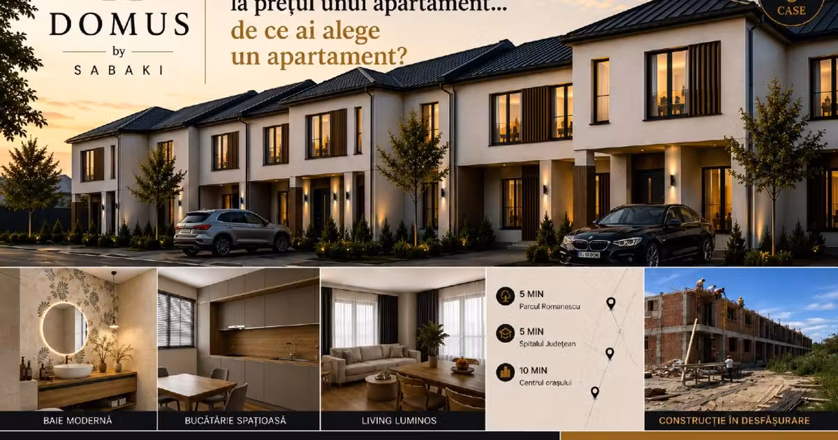 Casă de vânzare cu 4 camere în zona 1 Mai, Craiova