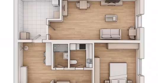 Apartament P-ța Romană