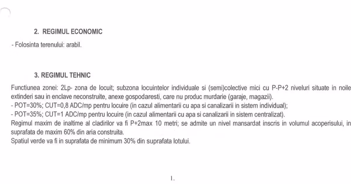 Teren Construcții intravilan de vânzare de 620 mp, în Măgurele