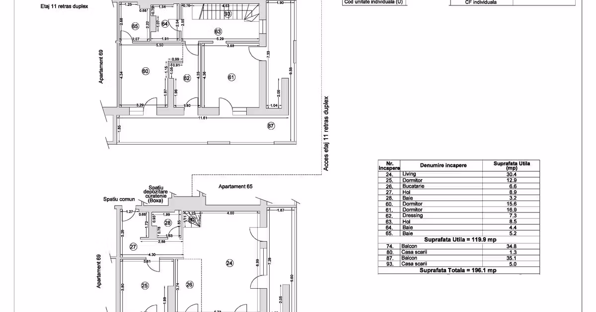 Apartament de vânzare cu 4 camere în zona 13 Septembrie, Sector 5