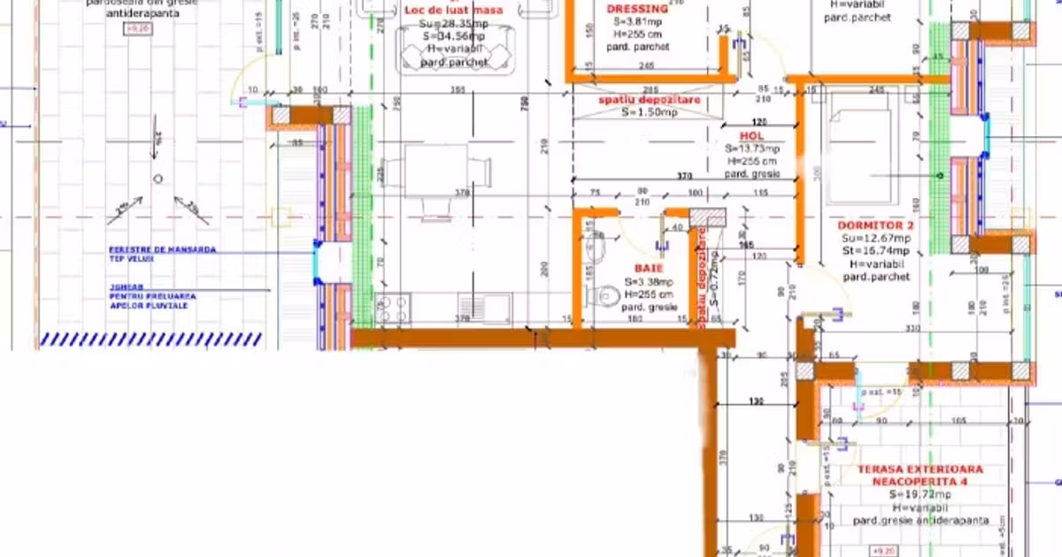 Apartament de vânzare cu 3 camere în zona Tractorul, Brașov