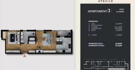 Apartament P-ța Muncii