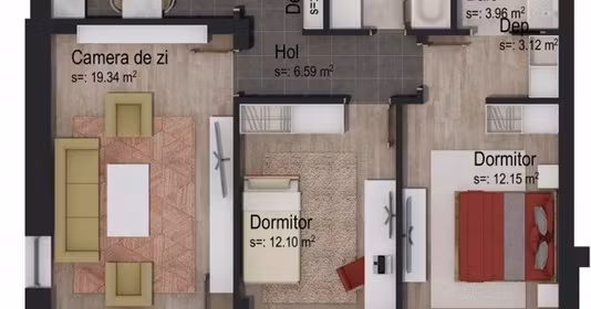 Apartament Tractorul