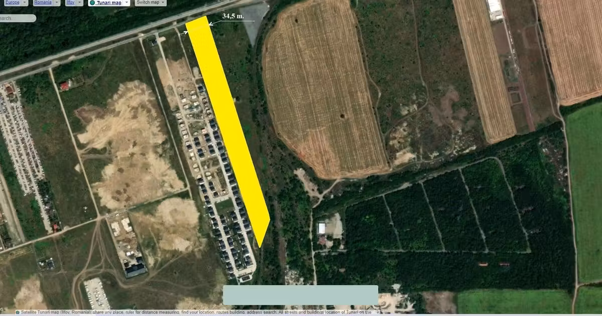 Teren Construcții intravilan de vânzare de 19325 mp, în Otopeni