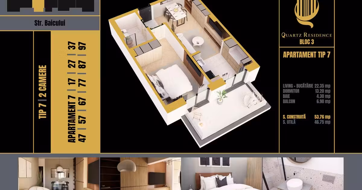 Apartament de vânzare cu 2 camere în zona Obor, Sector 2