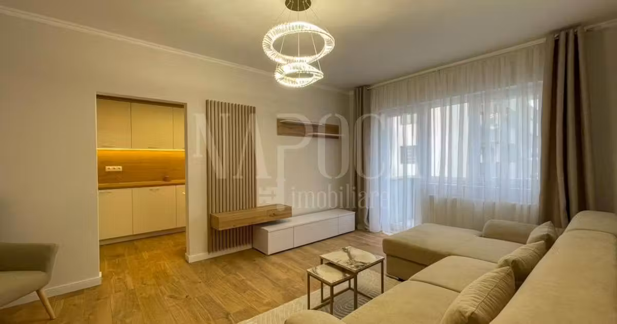Apartament de vânzare cu 2 camere, mobilat în Florești