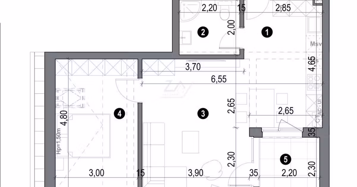 Apartament de vânzare cu 2 camere în zona Freidorf, Timișoara