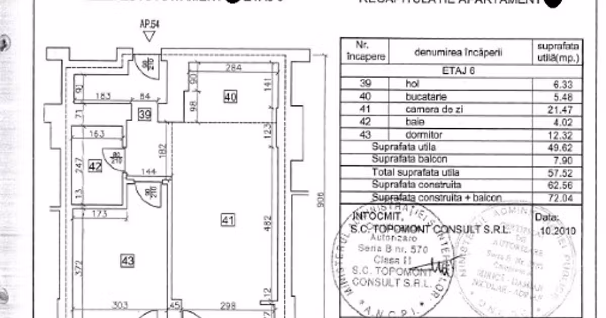 Apartament de vânzare cu 2 camere, mobilat în Sinaia