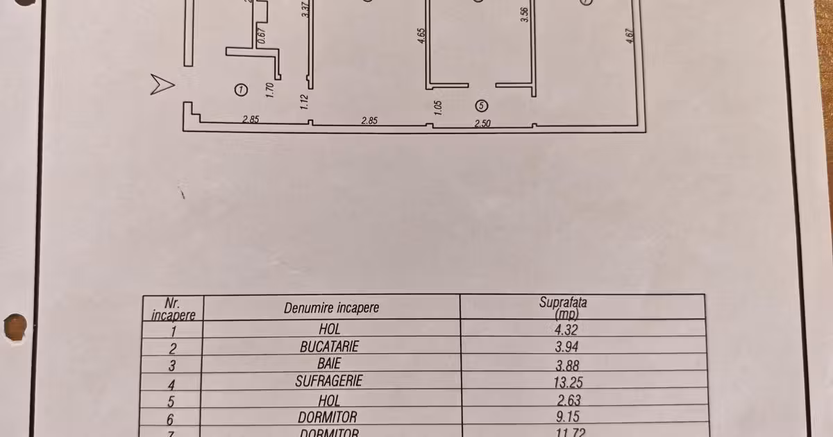 Apartament de vânzare cu 3 camere în zona Tomis Nord, Constanța
