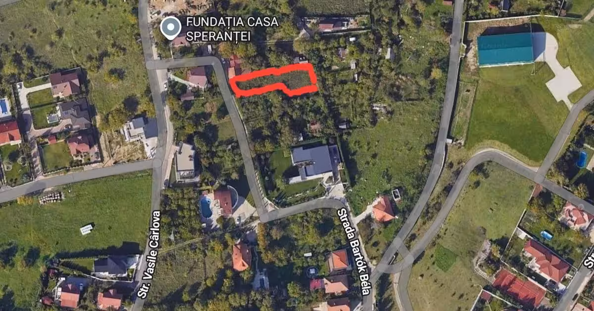Teren Construcții intravilan de vânzare de 996 mp, în zona Dealuri Oradea, Oradea