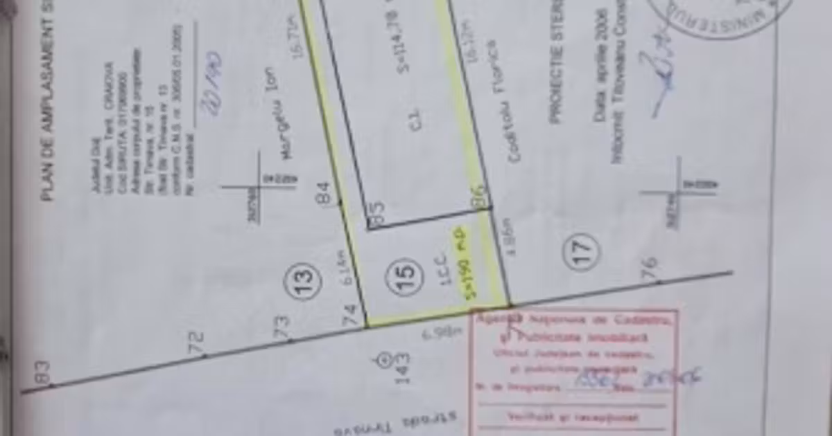 Casă individuală de vânzare cu 3 camere în zona Lascăr Catargiu, Craiova