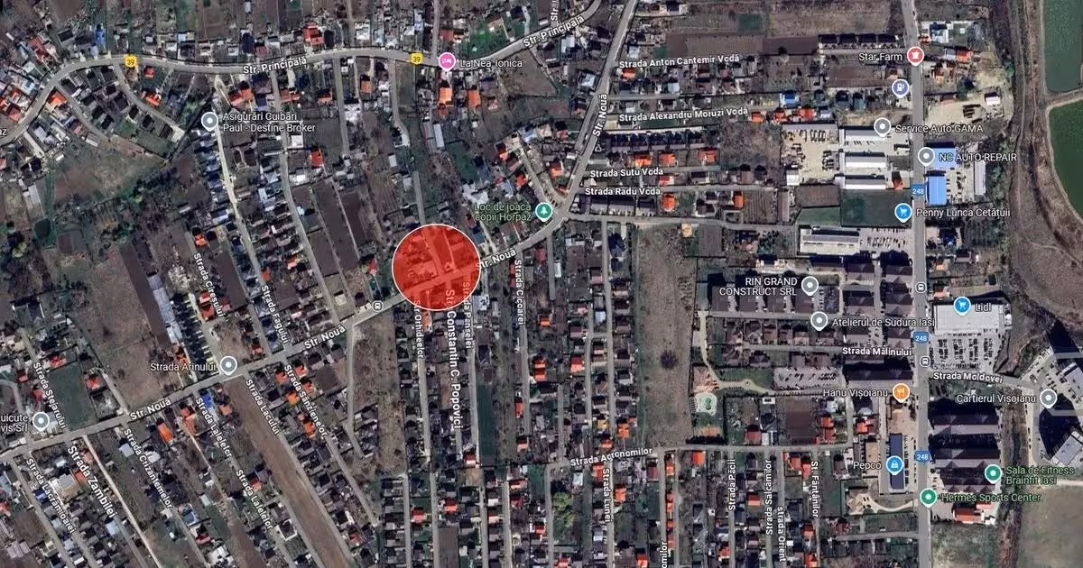Teren Construcții intravilan de vânzare de 1000 mp, în zona Valea Adâncă, Iași