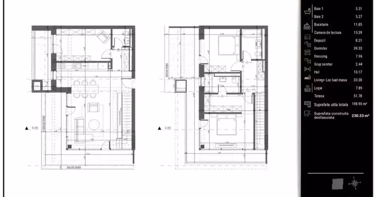 Apartament de vânzare cu 4 camere, mobilat în zona Răcădău, Brașov