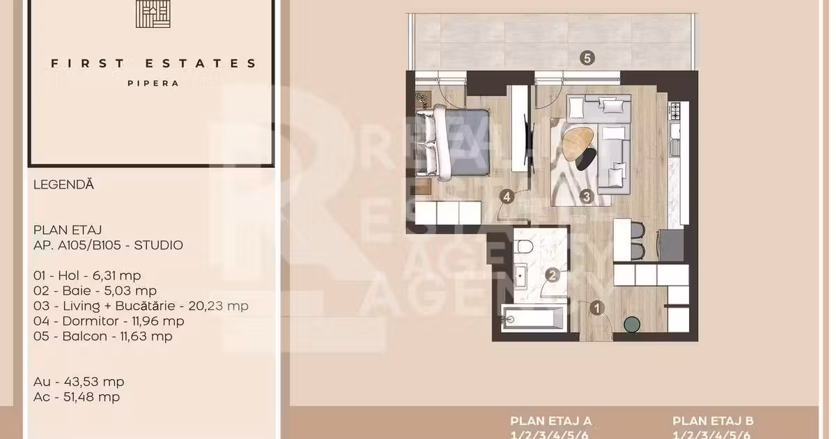 Apartament de vânzare cu 2 camere, mobilat în zona Petricani, Sector 2