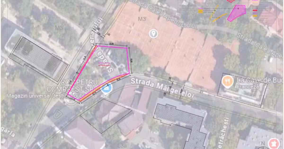 Teren Construcții intravilan de vânzare de 1040 mp, în zona Militari, Sector 6
