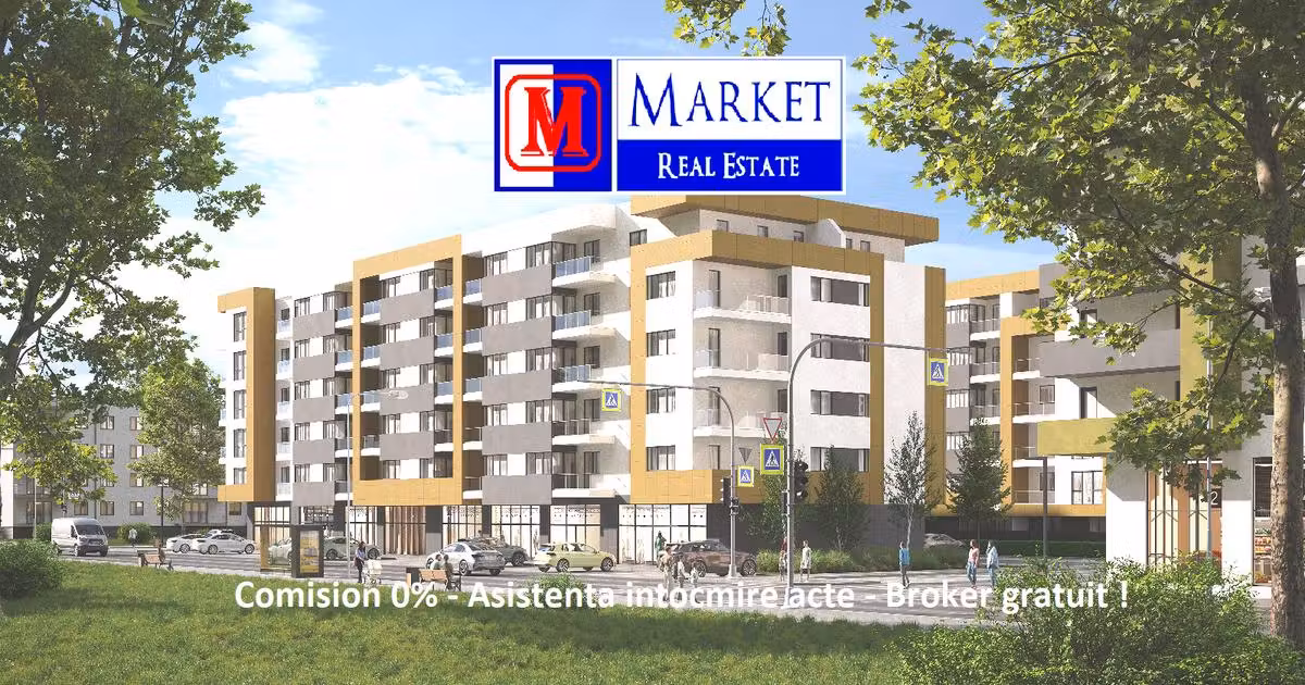 Apartament de vânzare cu 3 camere în Popești-Leordeni