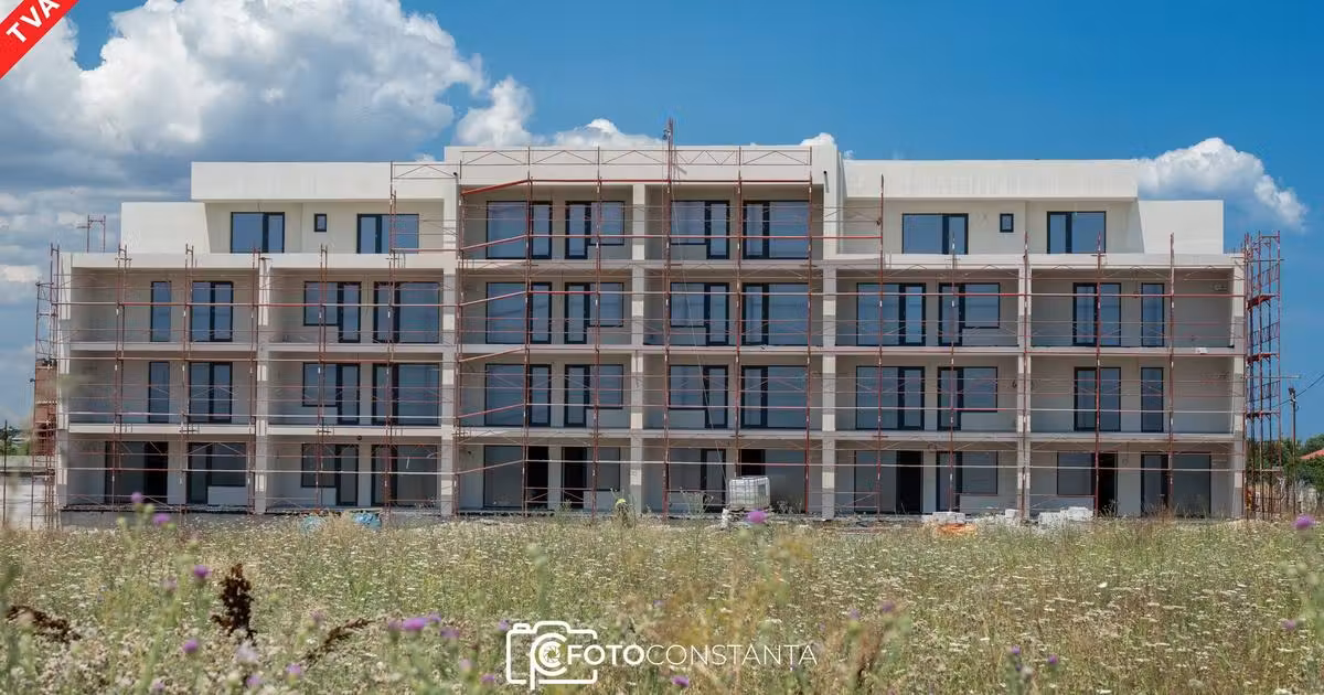 Apartament de vânzare cu 2 camere în Costinești