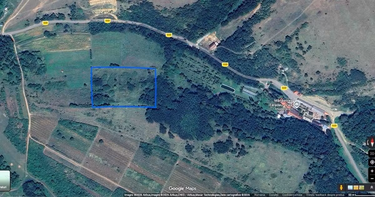 Teren intravilan de vânzare de 15100 mp, în Șiria