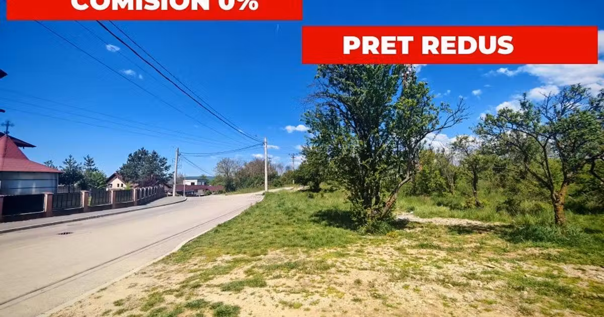 Teren Construcții intravilan de vânzare de 2000 mp, în Mioveni