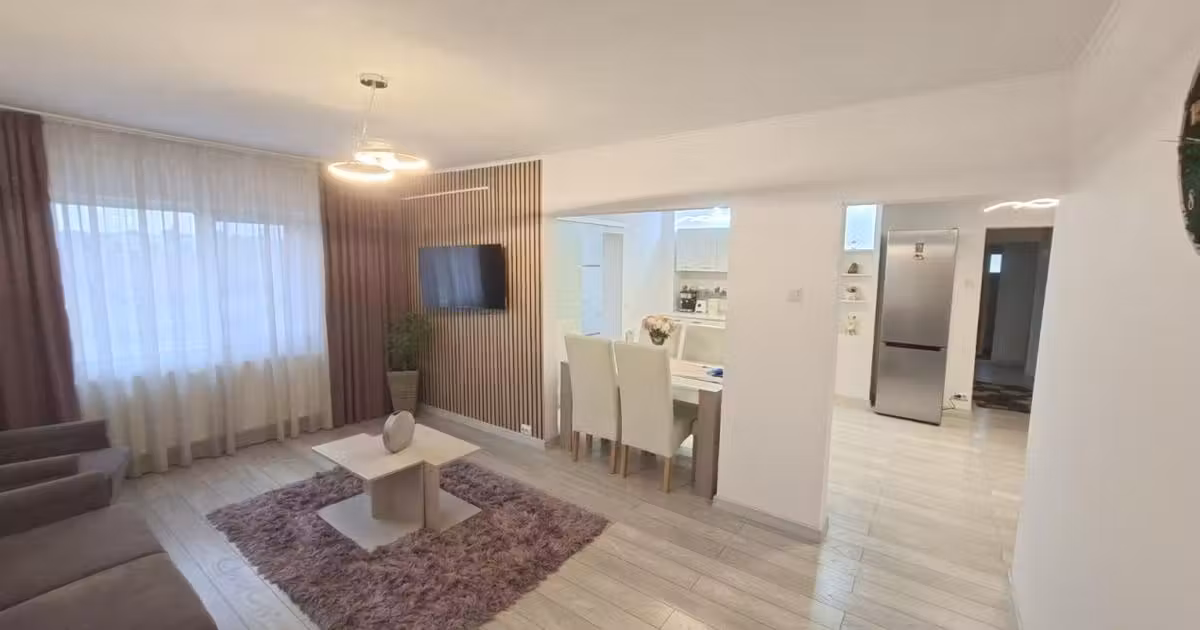 Apartament de vânzare cu 3 camere, mobilat în zona Eremia, Pitești