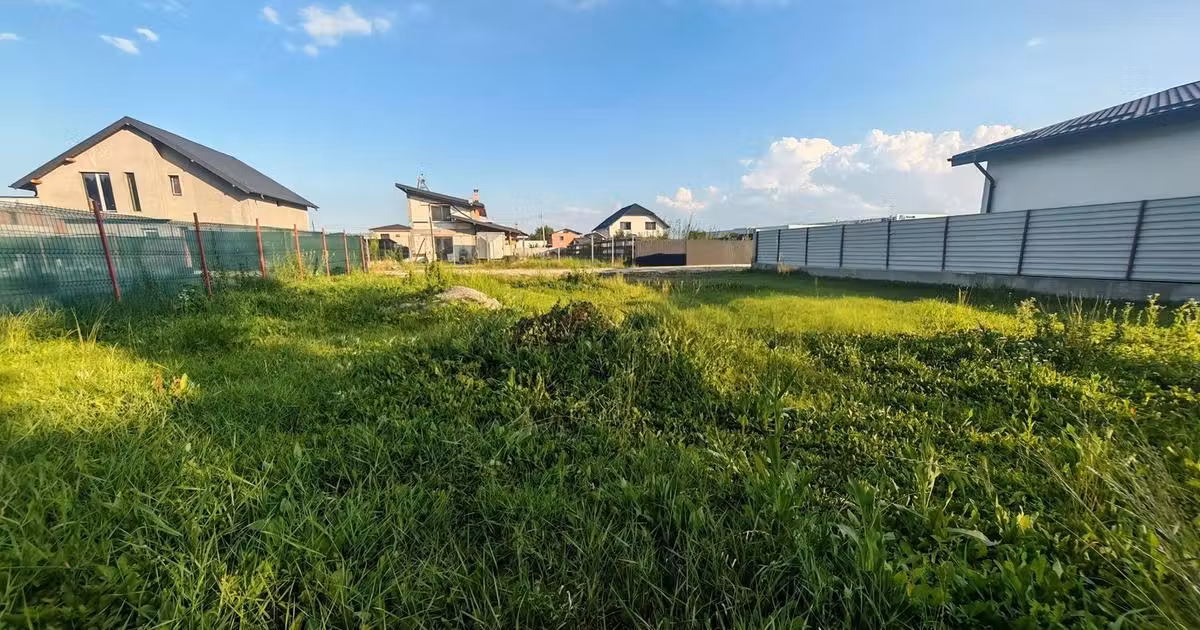 Teren Construcții intravilan de vânzare de 500 mp, în Piscani