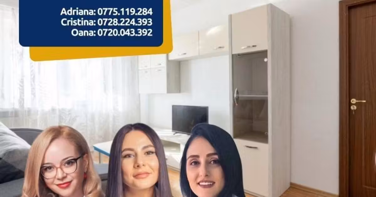 Apartament de vânzare cu 2 camere în zona Găvana, Pitești
