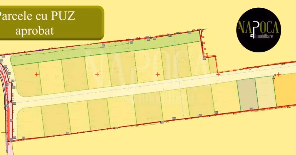 Teren Construcții intravilan de vânzare de 6540 mp, în zona Gruia, Cluj-Napoca
