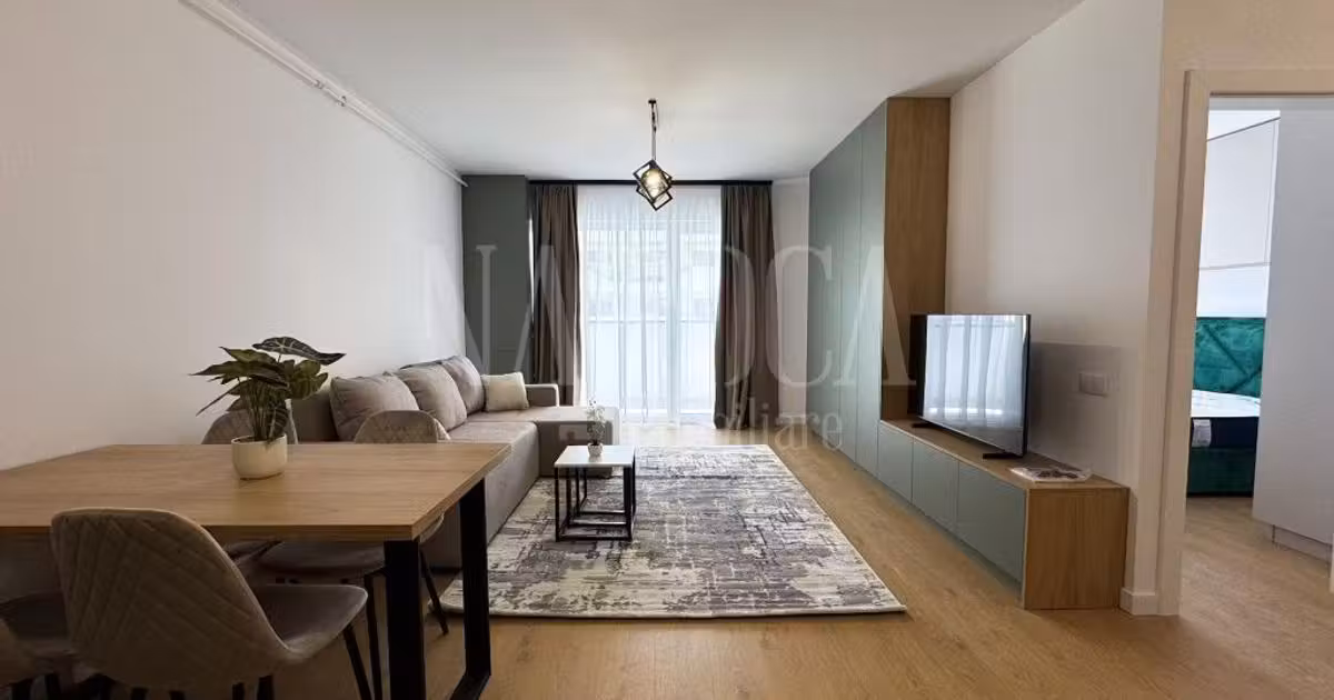 Apartament de vânzare cu 2 camere, mobilat în Florești