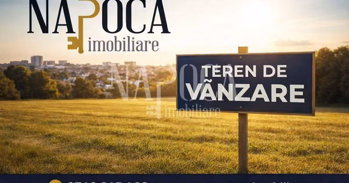 Teren Construcții intravilan de vânzare de 500 mp, în Apahida