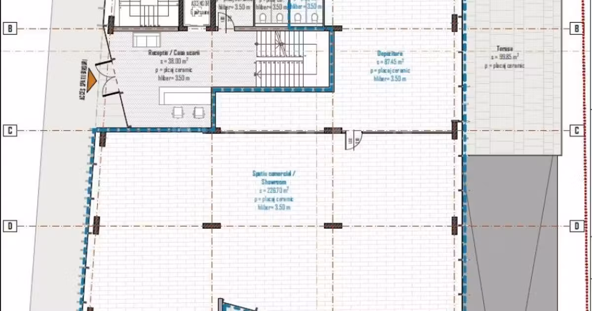 Spațiu comercial · 1820 m², Zorilor, Cluj-Napoca